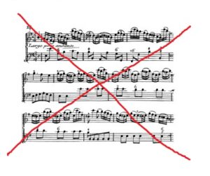 No Music Score